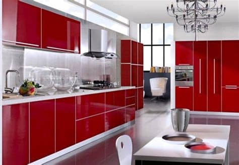 It plays a very important role in determining the tone. 15 Extremely Hot Red Kitchen Cabinets | Home Design Lover
