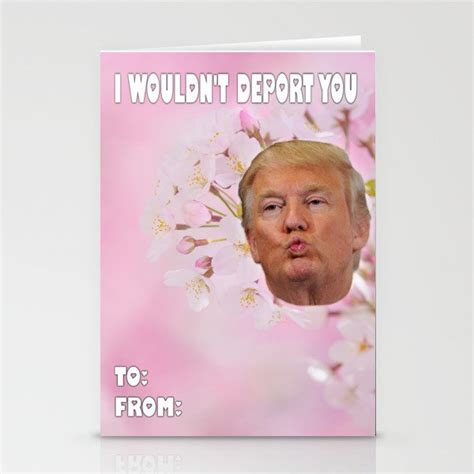 I Wouldnt Deport You Valentines Day Card Stationery Cards By