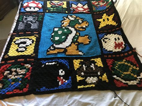 Super Mario Brothers Blanket