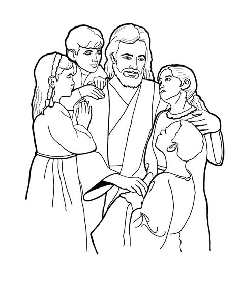 Clipart Lds Children Learning About Jesus Clipground