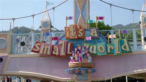 151029 Hong Kong Disneyland Its A Small World Youtube