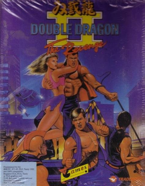Double Dragon Ii The Revenge Box Cover Art Mobygames