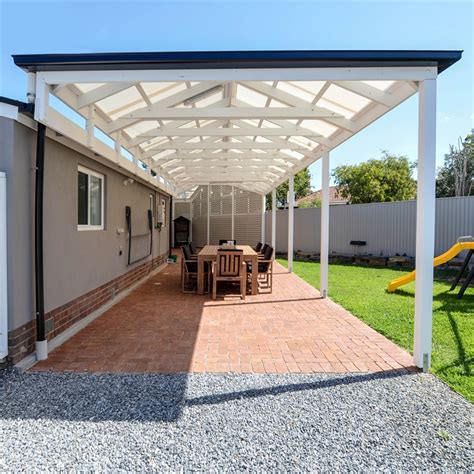 Softwoods 108 X 38m Suntuf Solarsmart Gable Roof Pergola Kit