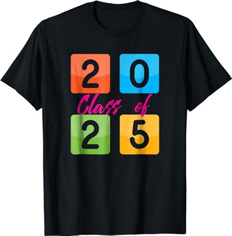 Class Of 2025 T Shirt Cool Graduation T Clothing