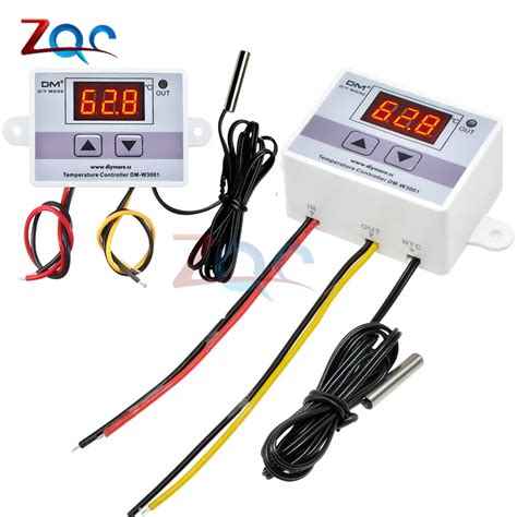 W3001 110v 220v 12v 24v Digital Temperature Controller Thermostat
