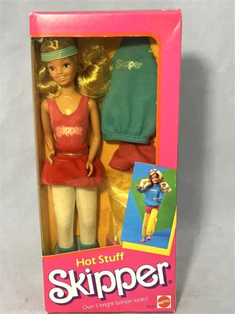Vintage Hot Stuff Skipper Doll Sister Of Barbie Mattel 7927 Nrfb 3500 Picclick