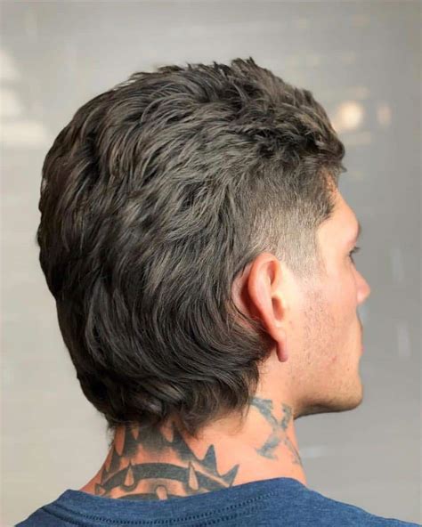 Haircut Mullet Fade Most Popular Mullet Hairstyles For Men In 2021