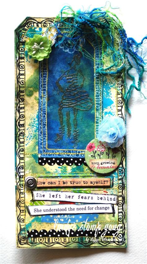 Lizzy Wurmann My Way Of Living Mixed Media Tag
