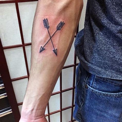 40 Simple Arrow Tattoo Designs For Men Sharp Ink Ideas