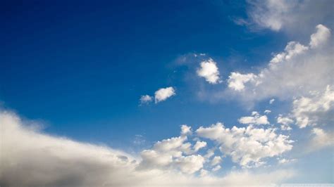 Blue Sky With Clouds Wallpapers Wallpaper Cave