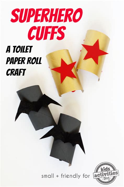 Read the text then play the game to check your understanding. SUPERHERO CUFFS {TOILET PAPER ROLL CRAFTS} - Kids Activities