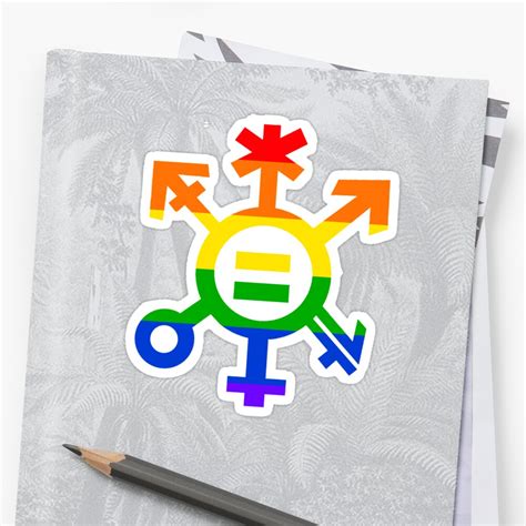 Gender Equality Sticker By Crowleysplant Redbubble