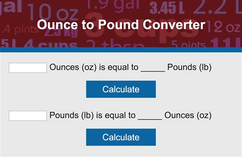 How Many Ounces In A Pound - slide share