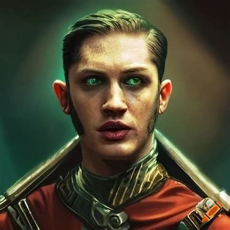 Young Tom Hardy As Romulan Praetor Shinzon From Star Trek Nemesis