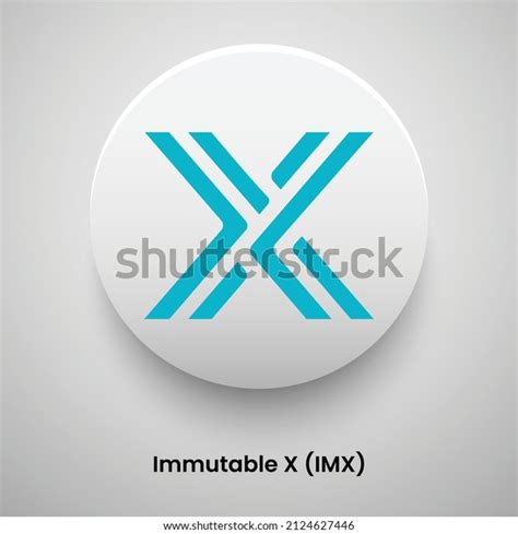 Immutable X Imx Cryptocurrency Logo Symbol Stock Vector Royalty Free C5b