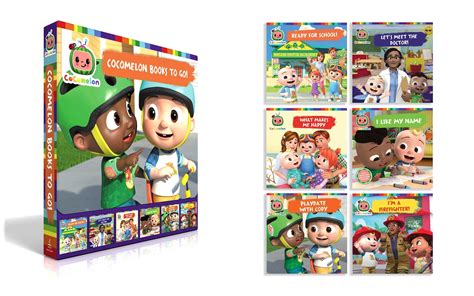 Cocomelon Books To Go Boxed Set Book By Various Official