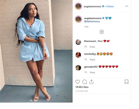F—ked Up Feet Angela Simmons Fashion Blues Post Flops Over Her