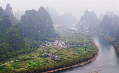 1st Glimpse Of China´s Nature Yangshuo The Karst Mountains And Li River