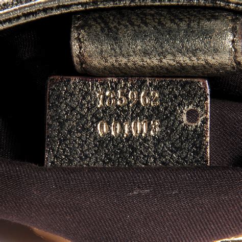 Gucci Monogram Bamboo Chain Tom Ford Shoulder Bag Metallic 71005