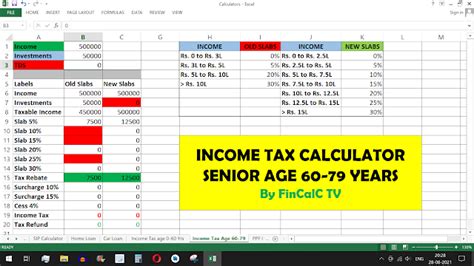 Income Tax Computation Format In Excel Fy 2023 24 Excel Download Free