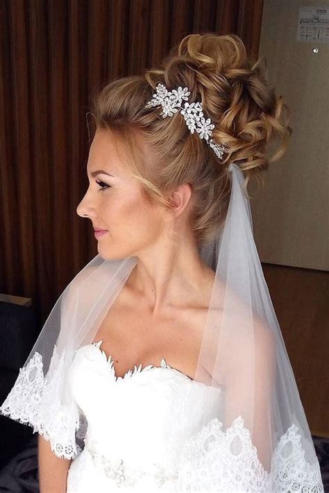 Wedding Hairstyles 2018 With Veil Nail Art Styling