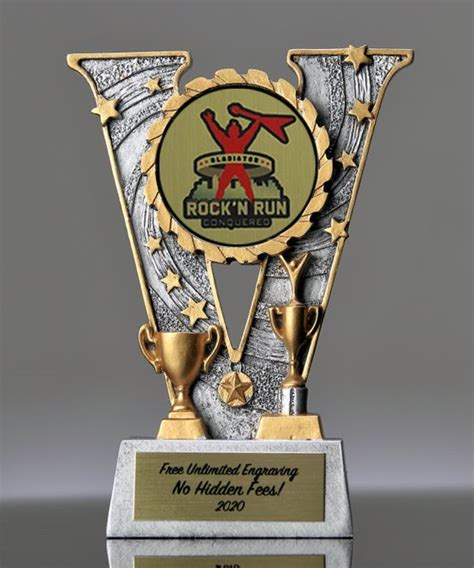 Custom Victory Resin Trophy