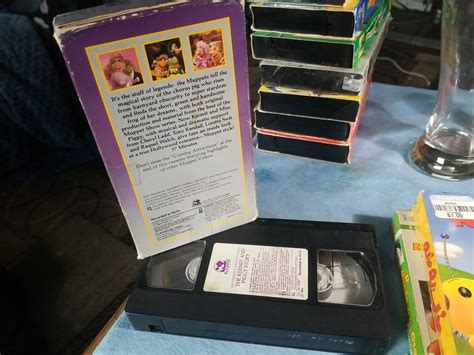 The Kermit And Piggy Story Jim Henson Muppet Video Vhs 1985 Ebay