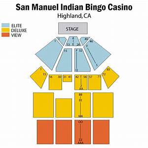 Detailed Seating Chart San Manuel Amphitheater Brokeasshome Com