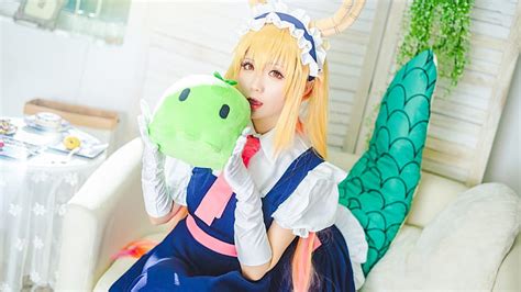 Hd Wallpaper Women Cosplay Kobayashi San Chi No Maid Dragon Tohru