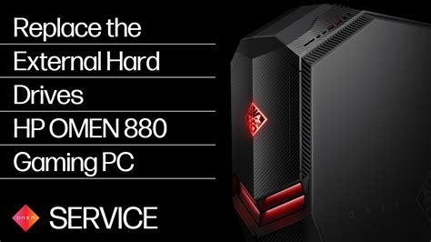 Omen By Hp 880 Desktops Replacing A Top Hard Drive Hp® Support