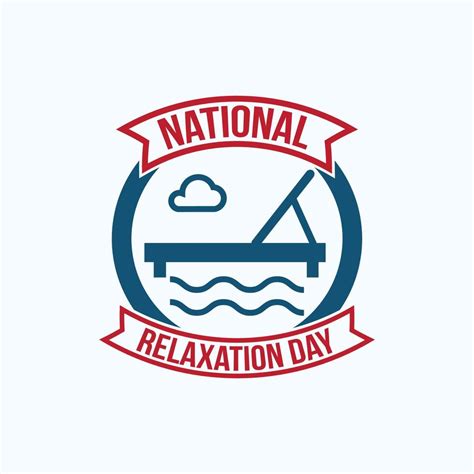 National Relaxation Day Vector Design 6181648 Vector Art At Vecteezy