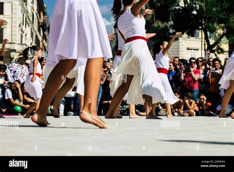 Rome Italy September 29 2019 Celebrations Of The 150th Anniversary Of The Italian Gymnastics