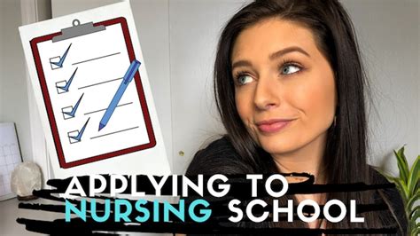 Applying To Nursing School Your Guide And Tips Youtube
