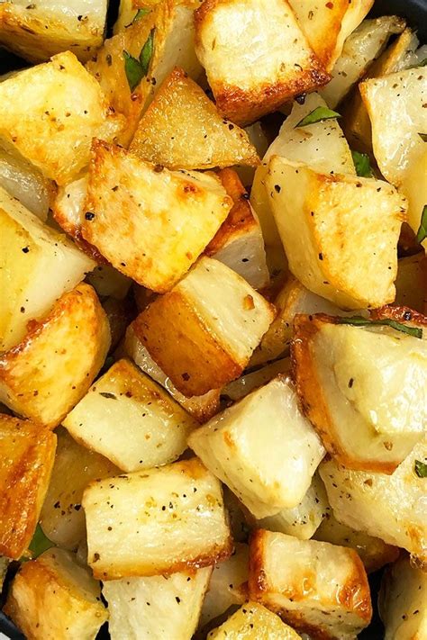 25 grams), baking soda and potatoes and shake. Oven Roasted Potatoes (One Pan) | One Pot Recipes, just ...