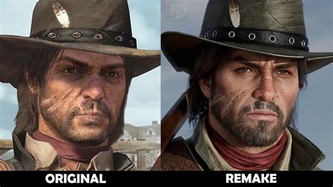 Red Dead Redemption John Marston Remastered Next Gen Ultra Realistic