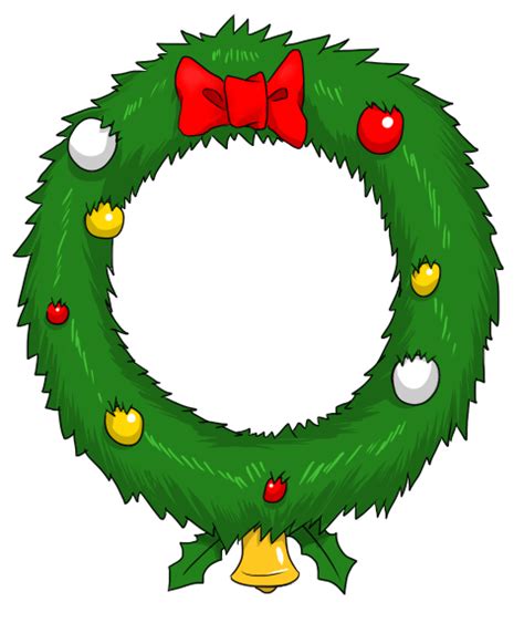 Christmas Wreath Clipart Clipart Best