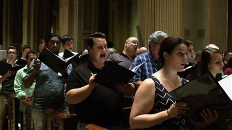 Papal Choir Begins Practice In Philadelphia Catholicism Anew