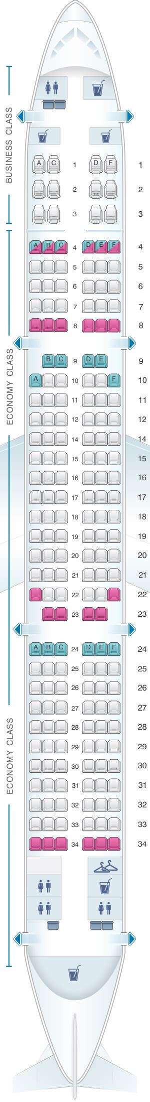 Seat Map Turkish Airlines Airbus A Allegiant Air Airline Hot