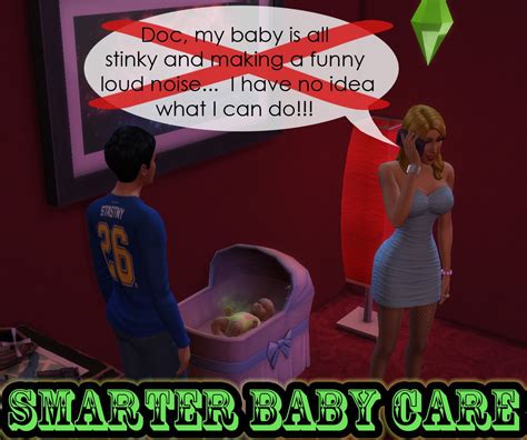 A Mod For Ts4 To Increase The Intelligence Of Autonomous Baby Care