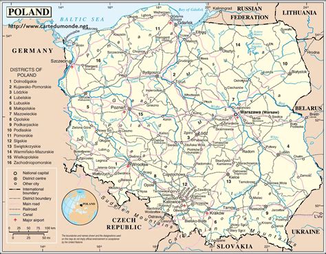 Agrandar El Mapa Polonia En El Mapa Mundial