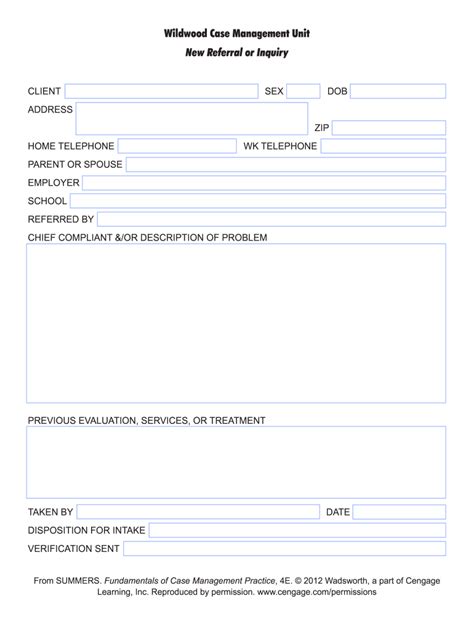 Wildwood Case Management Unit Forms Fill Out And Sign Online Dochub