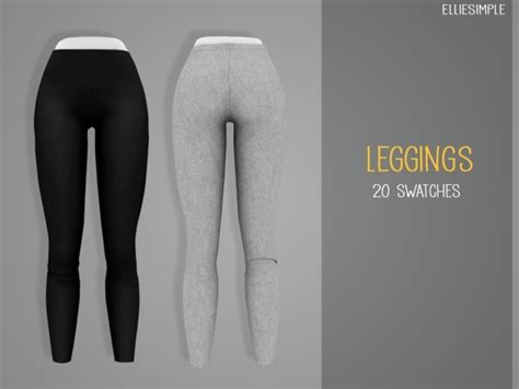 Elliesimple Leggings In 2020 Sims 4 Toddler Sims 4 Mods Clothes Sims