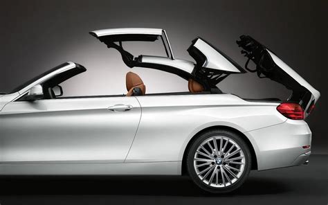 Retractable Hardtop Of The Bmw 428i Convertible In Mineral White