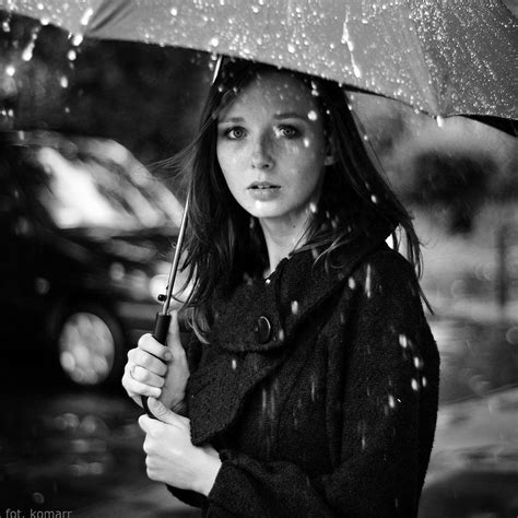 Rainy Day Warsaw Poland Photography Rainy Day Photography Rain Photography White Photography