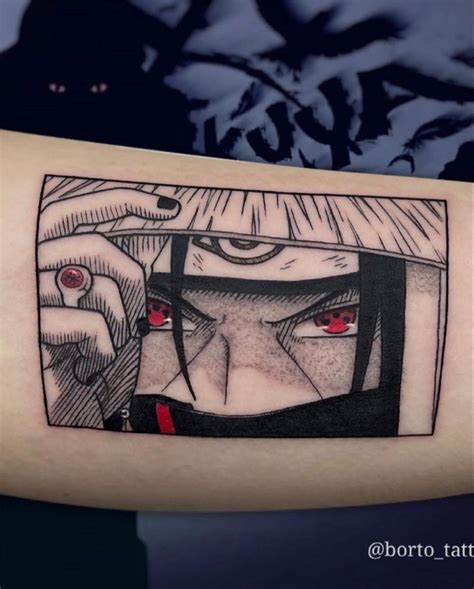 Itachi Naruto Tattoo Manga Tattoo Anime Tattoos