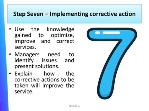 The 7 Step Improvement Process