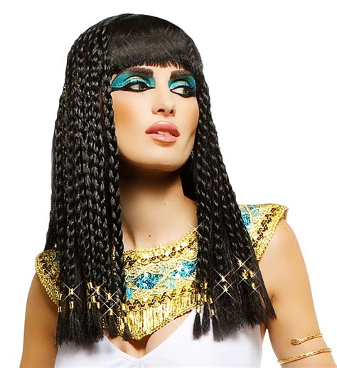 Black Goddess Cleopatra Wig Costume Wigs Fancy Dress Wigs