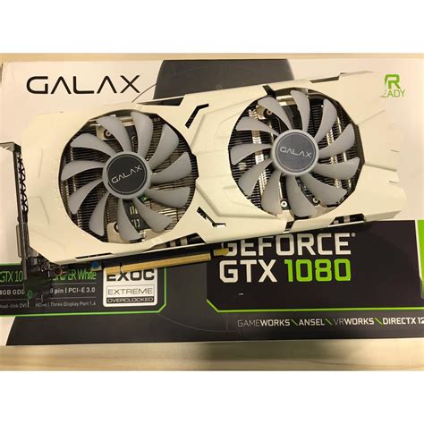 Galax Gtx 1080 Exoc White 8gb Gddr5x Gtx1080 Shopee Malaysia