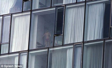 Naked Hotel Window Telegraph