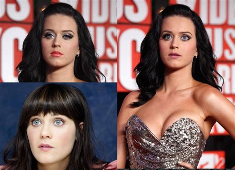 Katy perry and zooey deschanel. Fun-Photoshop.com | Katy Perry + Zooey Deschanel Face ...